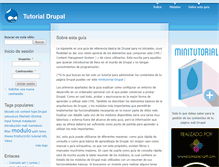 Tablet Screenshot of cursosdrupal.com